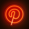Neon Logo Pinterest