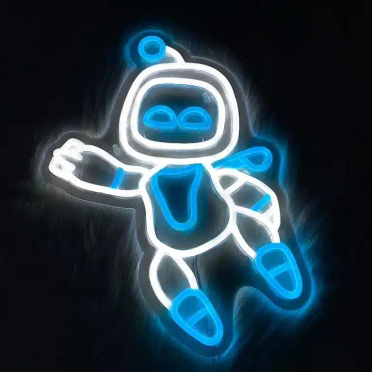 Neon Astro Bot 3