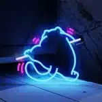 Neon Gros Chat 2