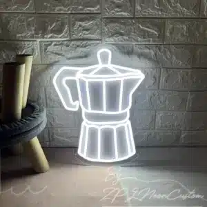 Neon Cafetière Italienne