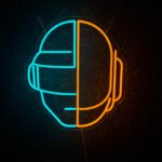 neon daft punk