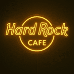 neon hard rock cafe
