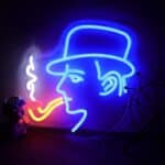 neon sherlock holmes