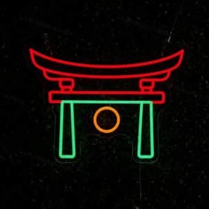 Neon Torii Japonais