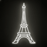 neon tour eiffel