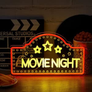 Neon Movie Night