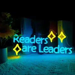 Neon Readers are Leaders 1