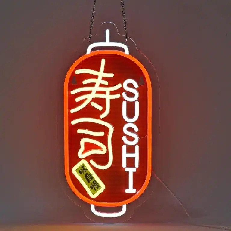 Neon Lanterne Japonaise 1