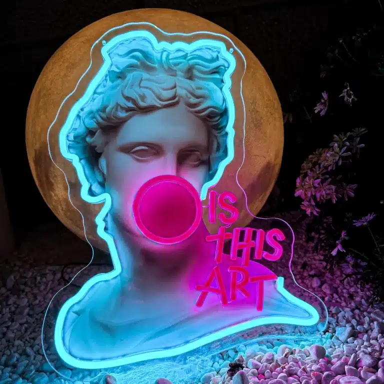Neon Apollon Is This Art 1