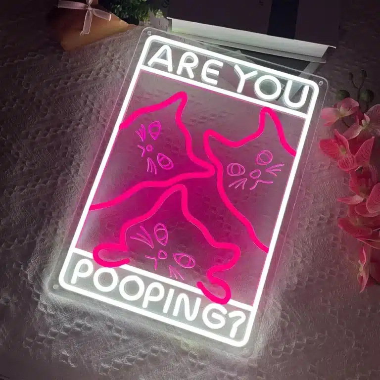 Neon Are You Pooping Chats 2