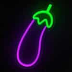 neon aubergine