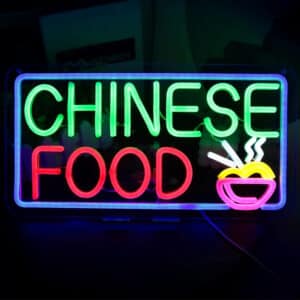 Neon Chinese Food