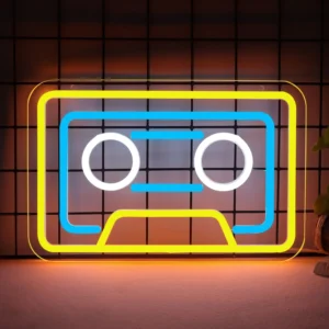Neon Cassette Audio 1