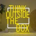 Neon Think Outside The Box 1