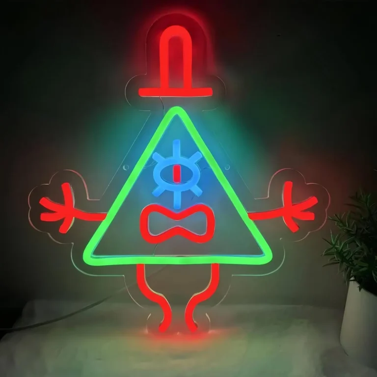 Neon Bill Cipher (Gravity Falls) 1