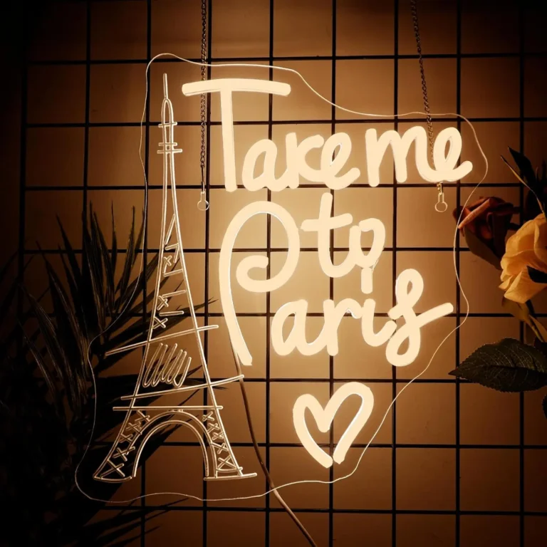Neon Take Me To Paris 1