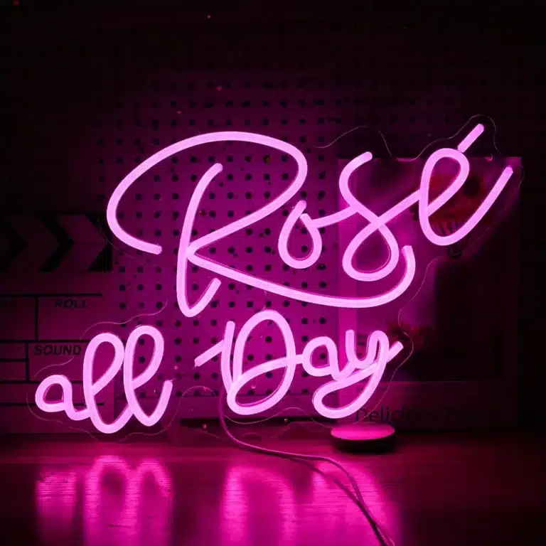 Neon Rosé All Day 1