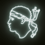 neon tete de maure
