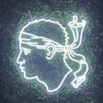 neon tete de maure corse