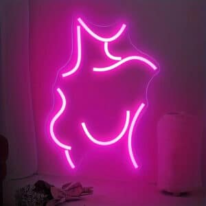 Neon Poitrine Femme