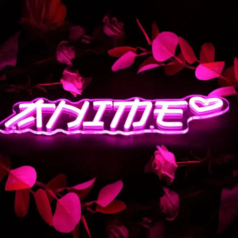 Neon Anime Coeur 2