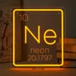 Neon Tableau Périodique Néon 1