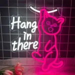 Neon Chat Hang in There 2