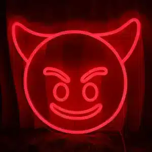 Neon Emoji Diabolique 1