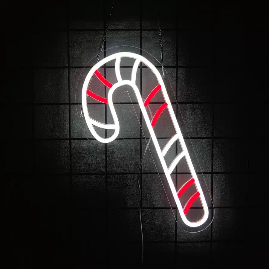 Neon Canne à sucre de Noël