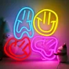 Neon LED Smileys Distordus