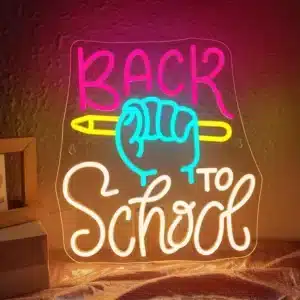 Neon Back To School 1