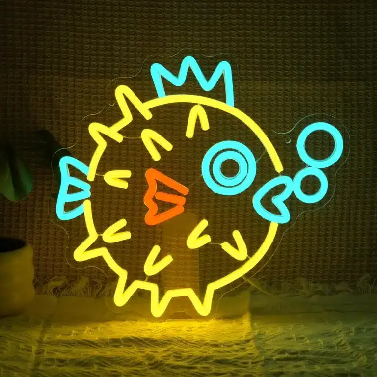 Neon Poisson Globe 1