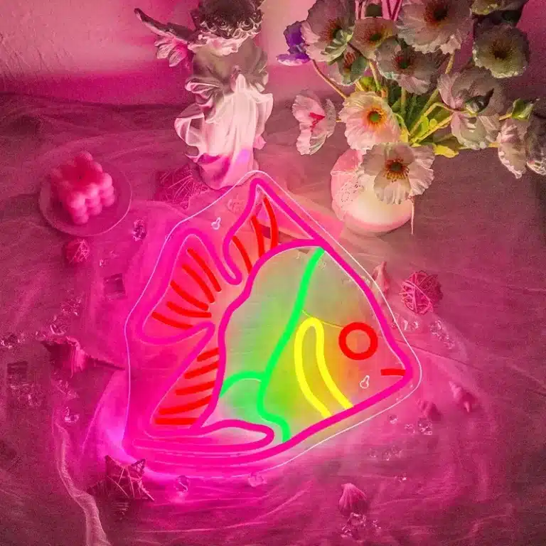 Neon Poisson Ange 2