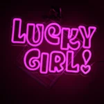 Neon Lucky Girl 2