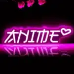 Neon Anime Coeur 1
