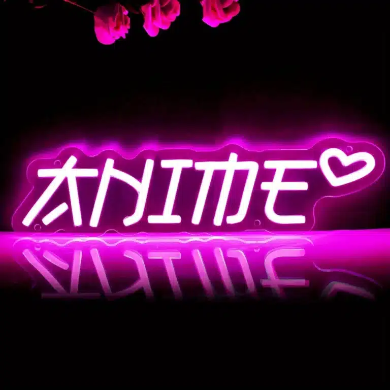 Neon Anime Coeur 1