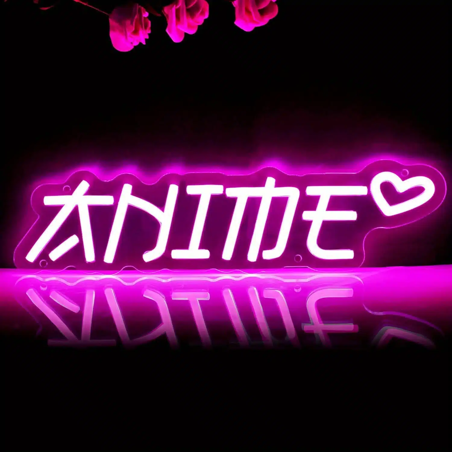 Neon Anime Coeur