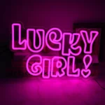 Neon Lucky Girl 1
