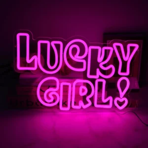 Neon Lucky Girl 1