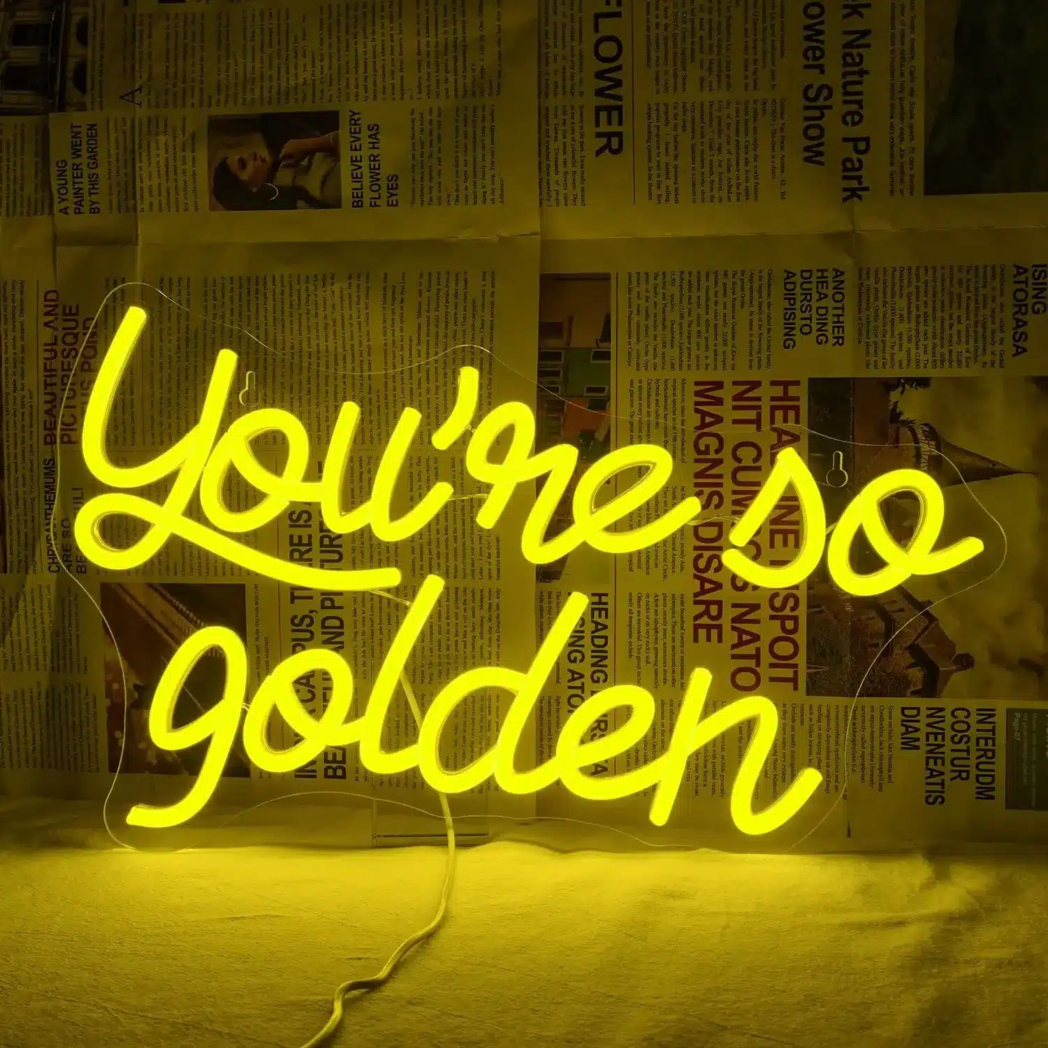 Neon You're so Golden
