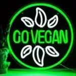 Neon Go Vegan 1
