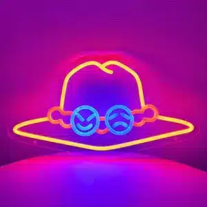 Neon Chapeau Ace One Piece 1