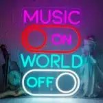 Neon Music On World Off 1