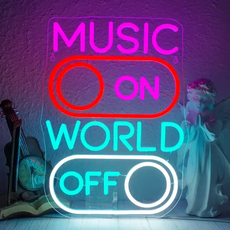Neon Music On World Off 1