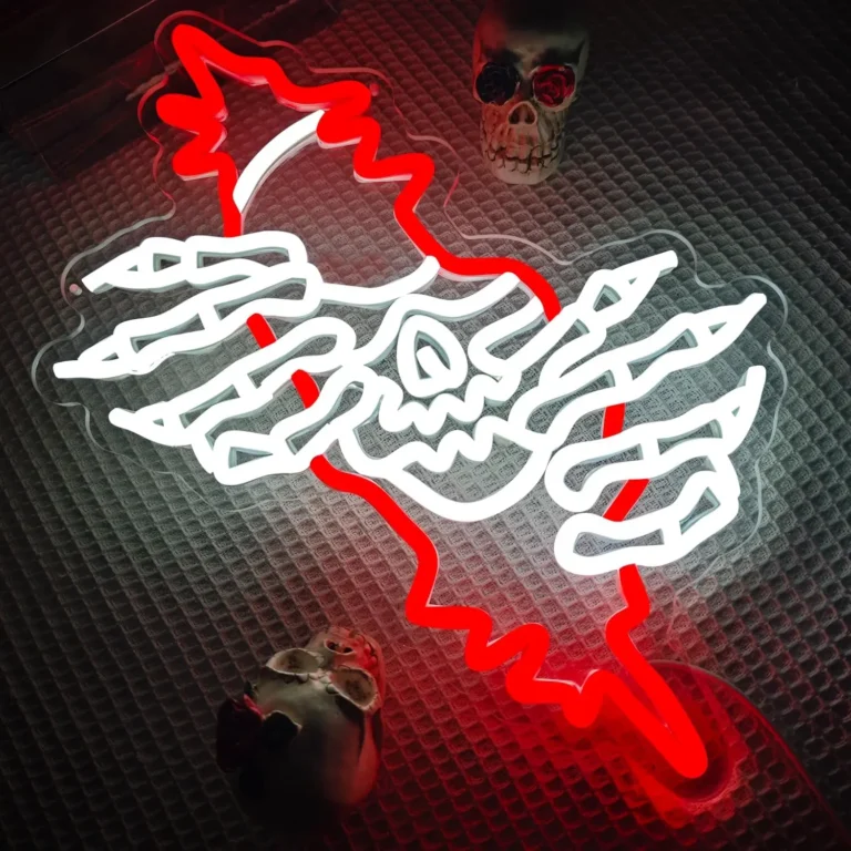 Neon Squelette Fissure 2