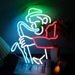 Neon Saxophoniste