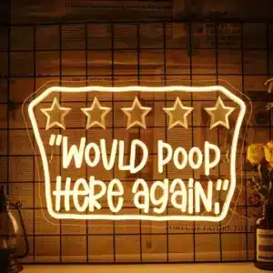 Neon Would Poop Here Again