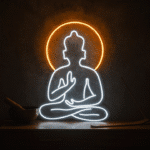 neon Bouddha