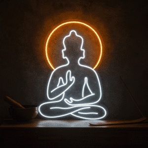 Neon Bouddha