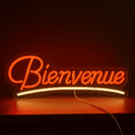 neon bienvenue